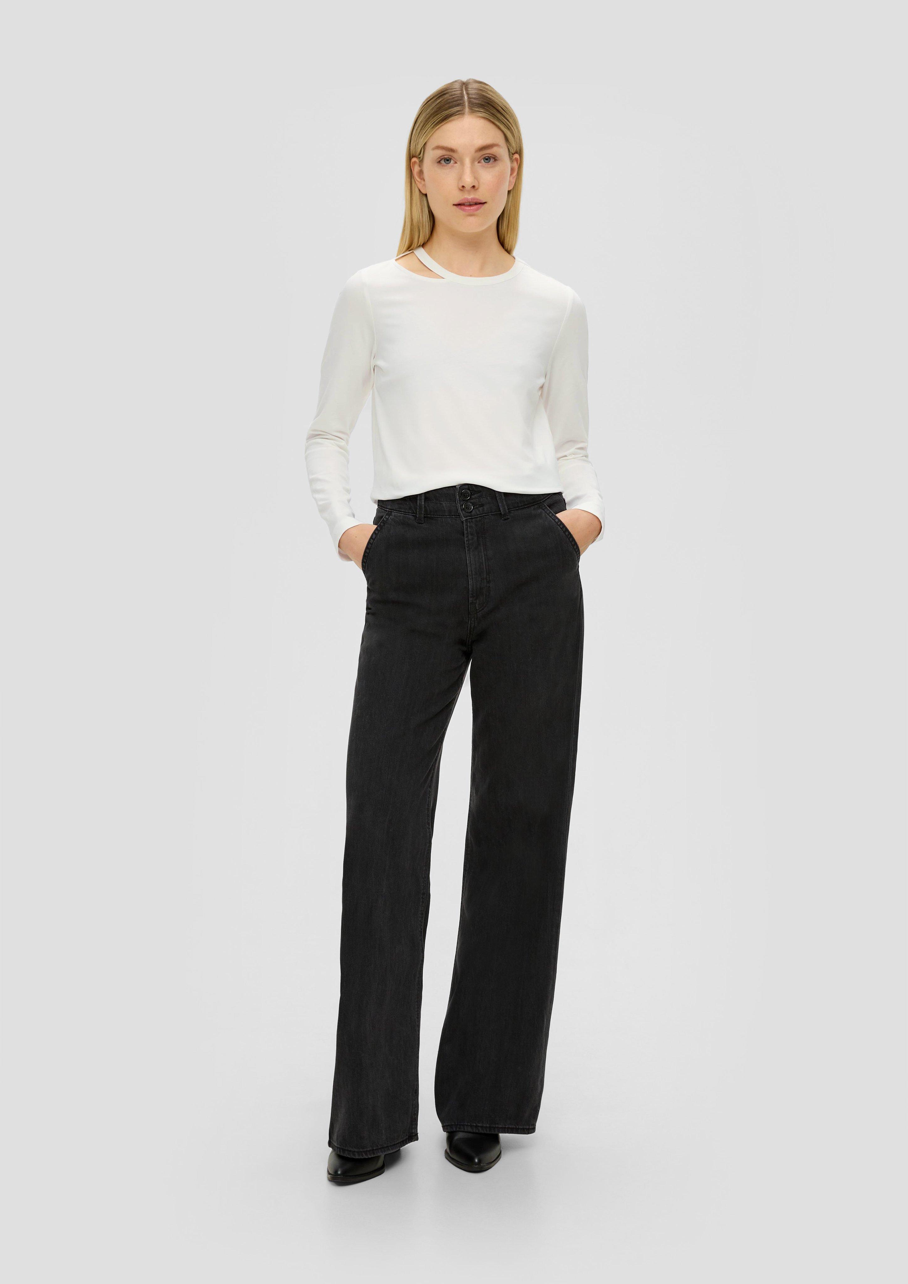 Langarmshirt mit Cut-out-Detail  2152051-0210