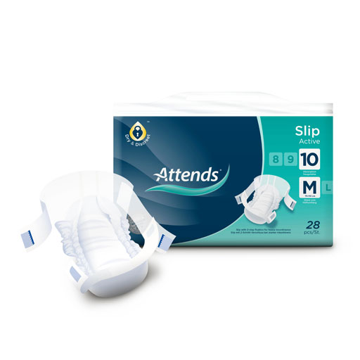 ATTENDS Slip Active 10 M  28 St