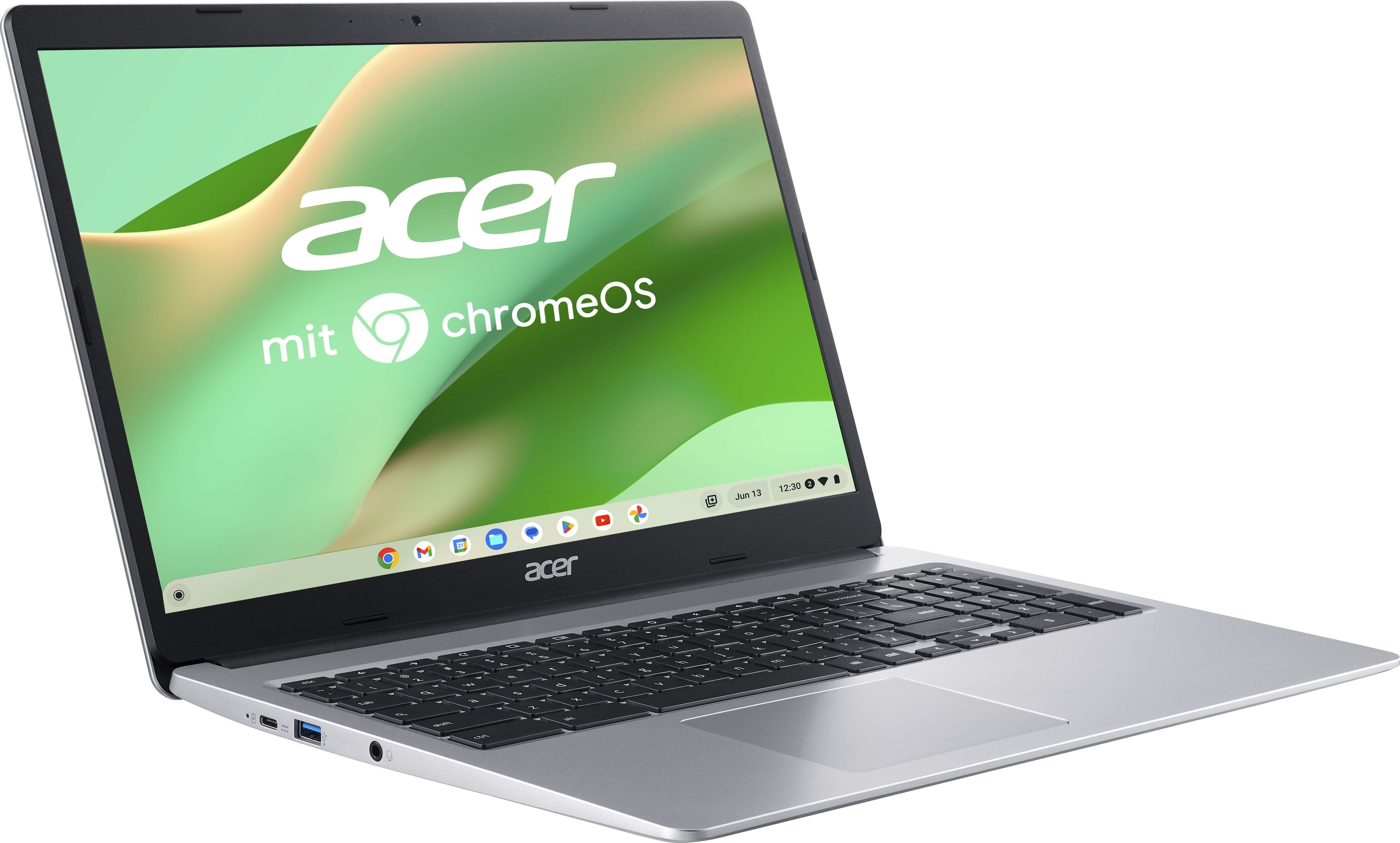 Acer Chromebook 315 CB315-3H-C6MZ Notebook (39,62 cm/15,6 Zoll, Intel Celeron N4020, UHD Graphics 600, 128 GB SSD)