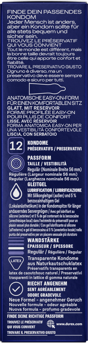 Kondome Performa, Breite 56mm, 12 St