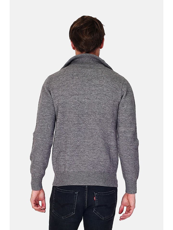William de Faye Pullover in Grau günstig kaufen