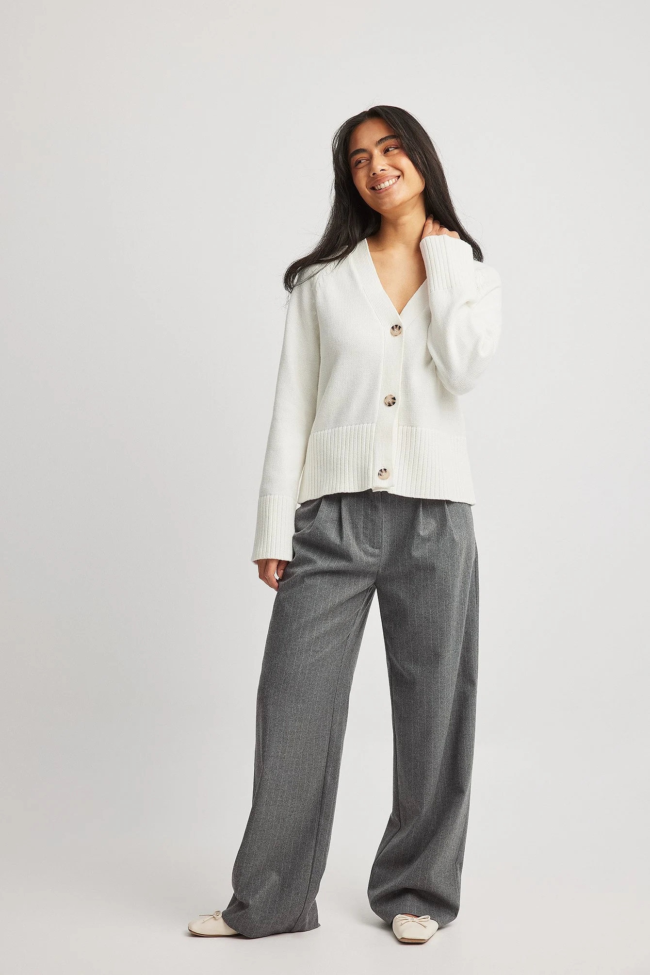 Oversize Strick-Cardigan
