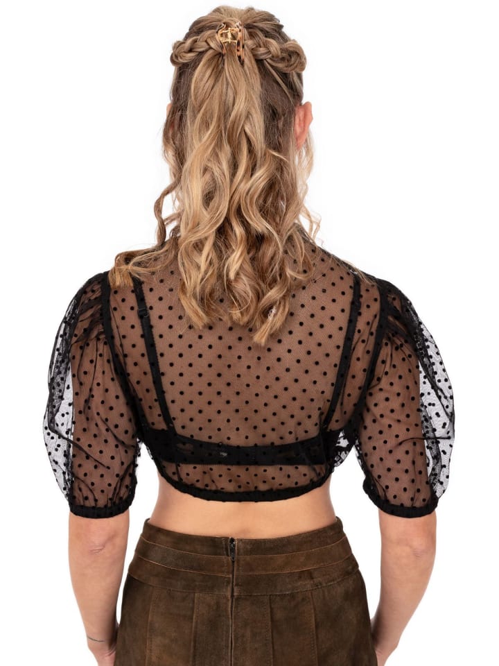 MarJo Dirndlbluse ZEITLARN in schwarz günstig kaufen