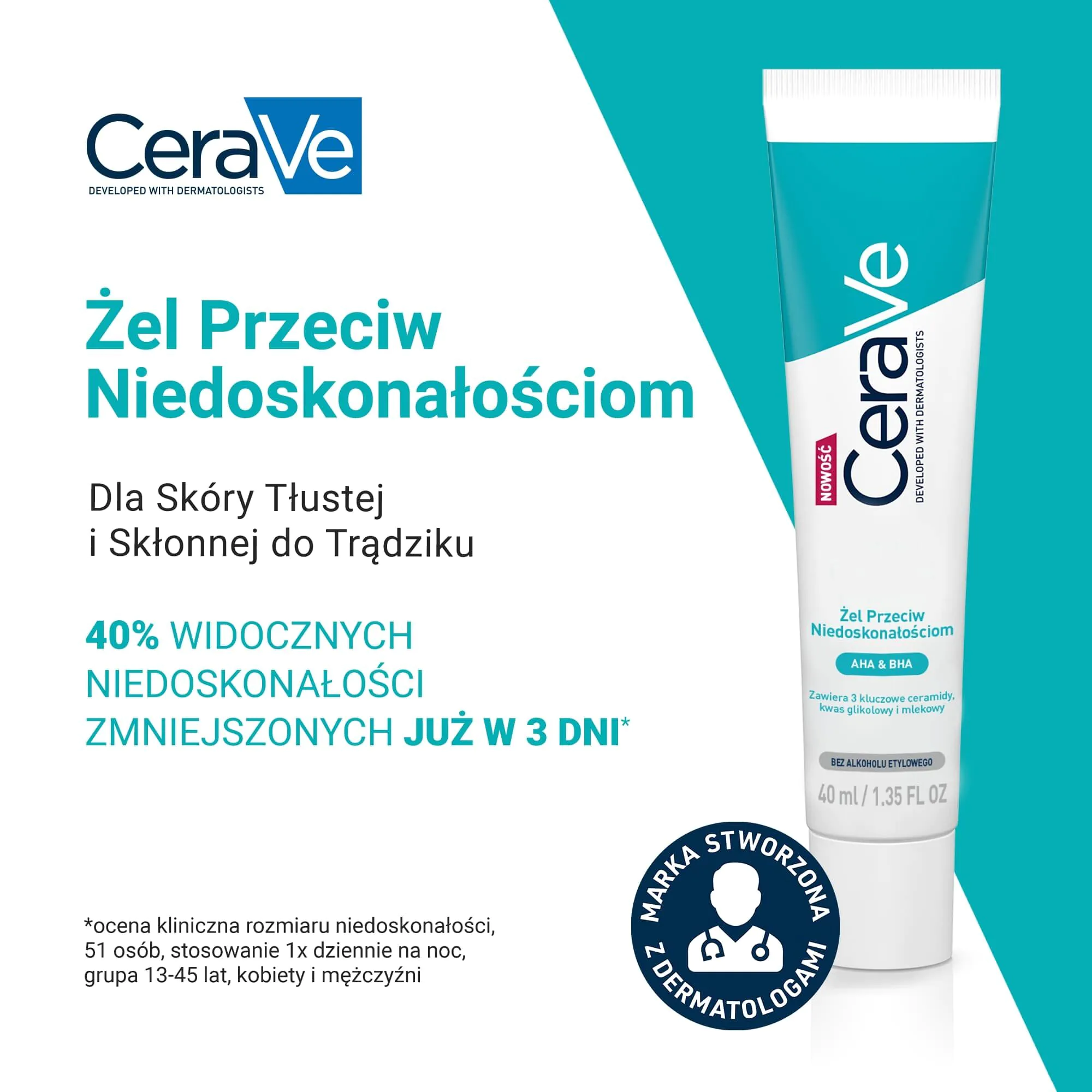 CeraVe anti-imperfection gelis