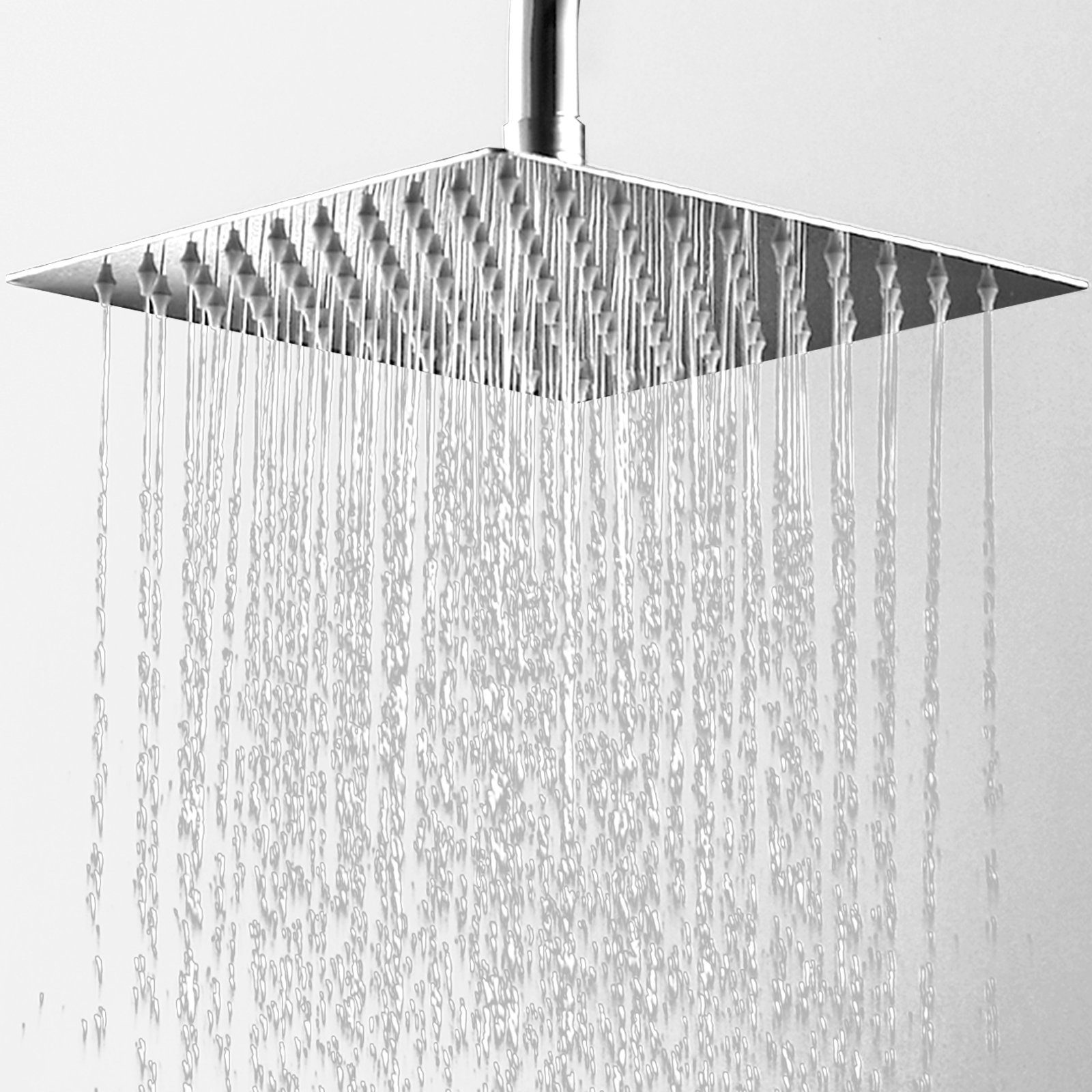 TolleTour Kopfbrause Duschkopf Kopfbrause Edelstahl Regendusche Regenbrause Wellness