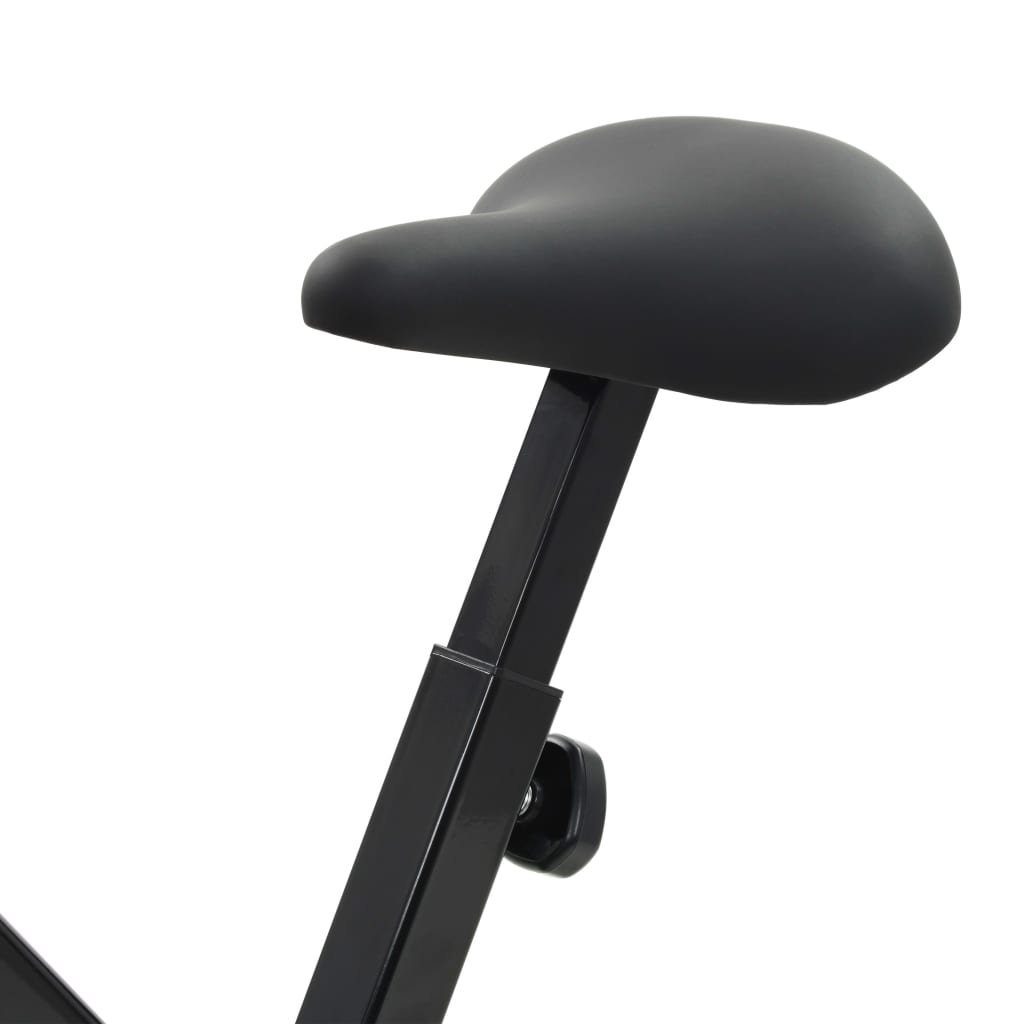 vidaXL Heimtrainer Magnetischer Heimtrainer X-Bike mit Pulsmessung Schwarz Rot