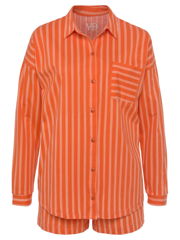 VIVANCE DREAMS Shorty in orange gestreift günstig kaufen 32/34
