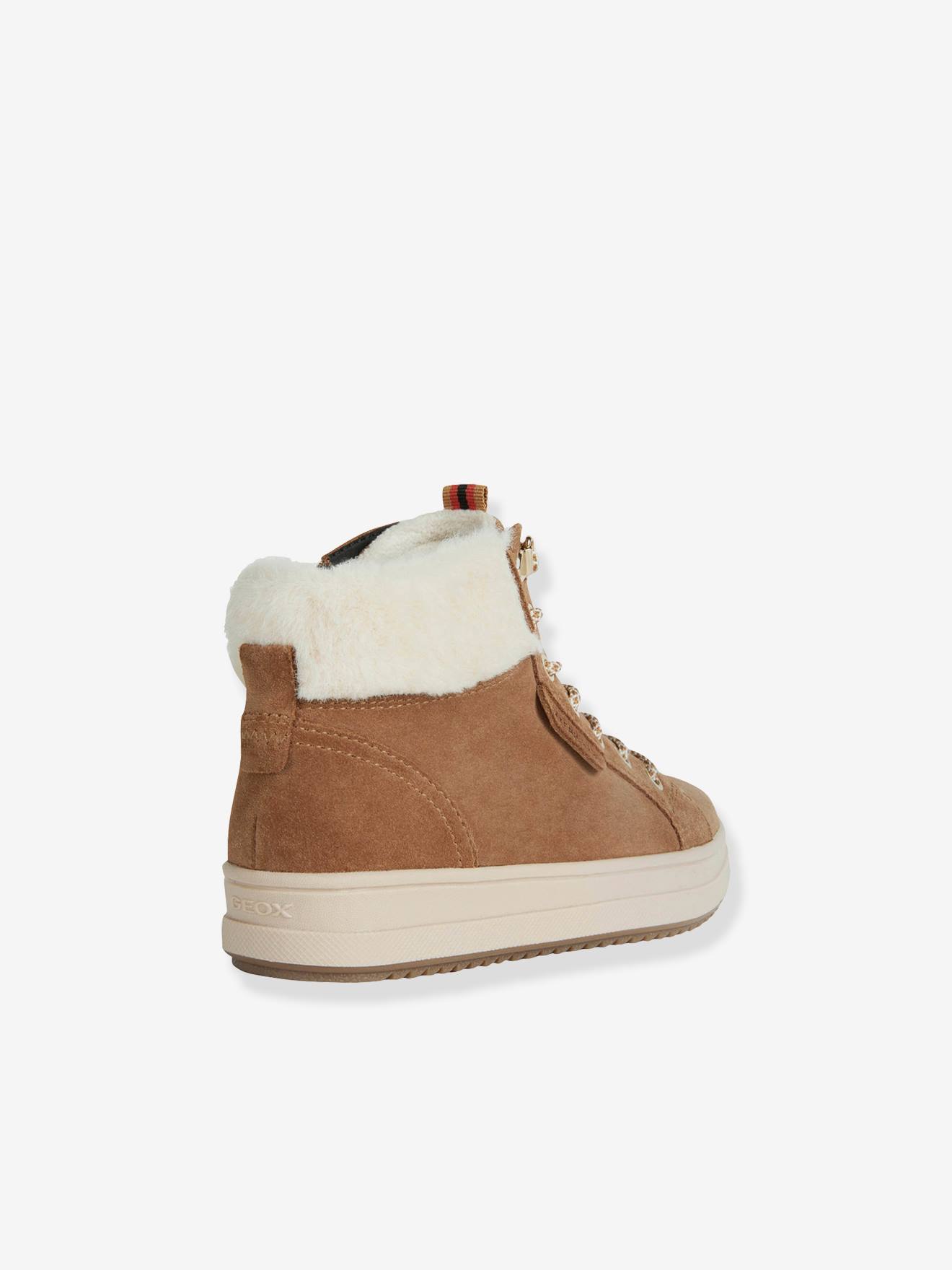 Baskets fourrées fille Rebecca WPF GEOX® camel