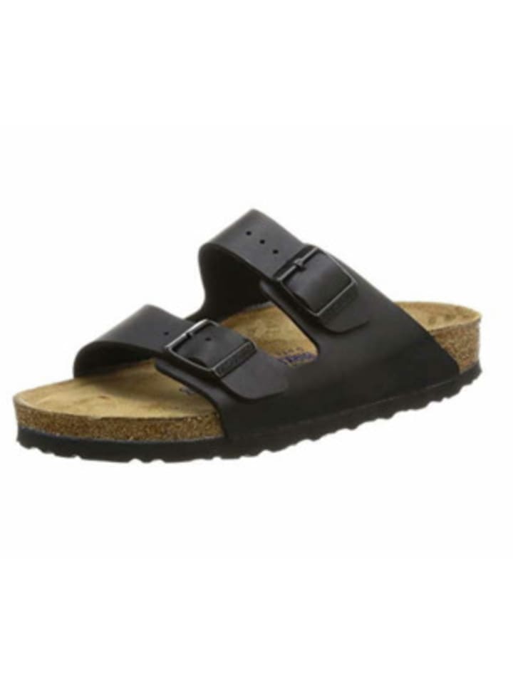 Birkenstock Pantoletten für Herren in schwarz in schwarz günstig kaufen