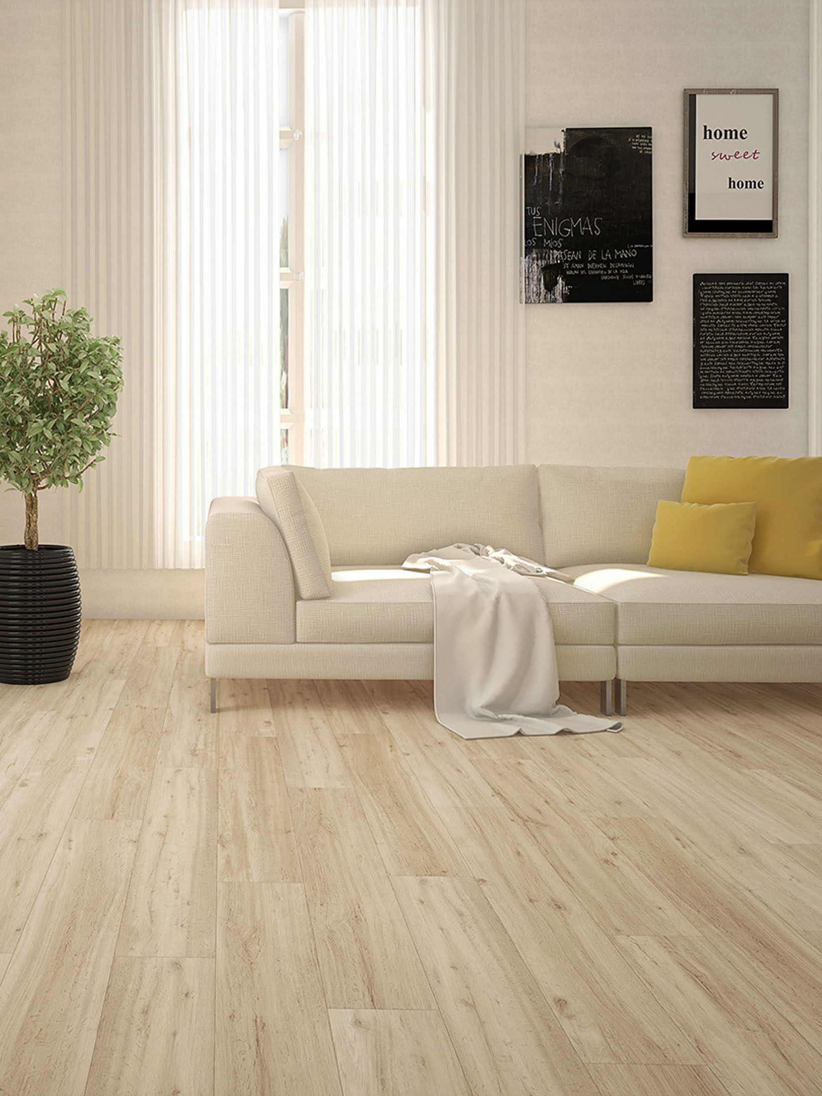 Natura Klick-Laminat, Nordic Oak 65437