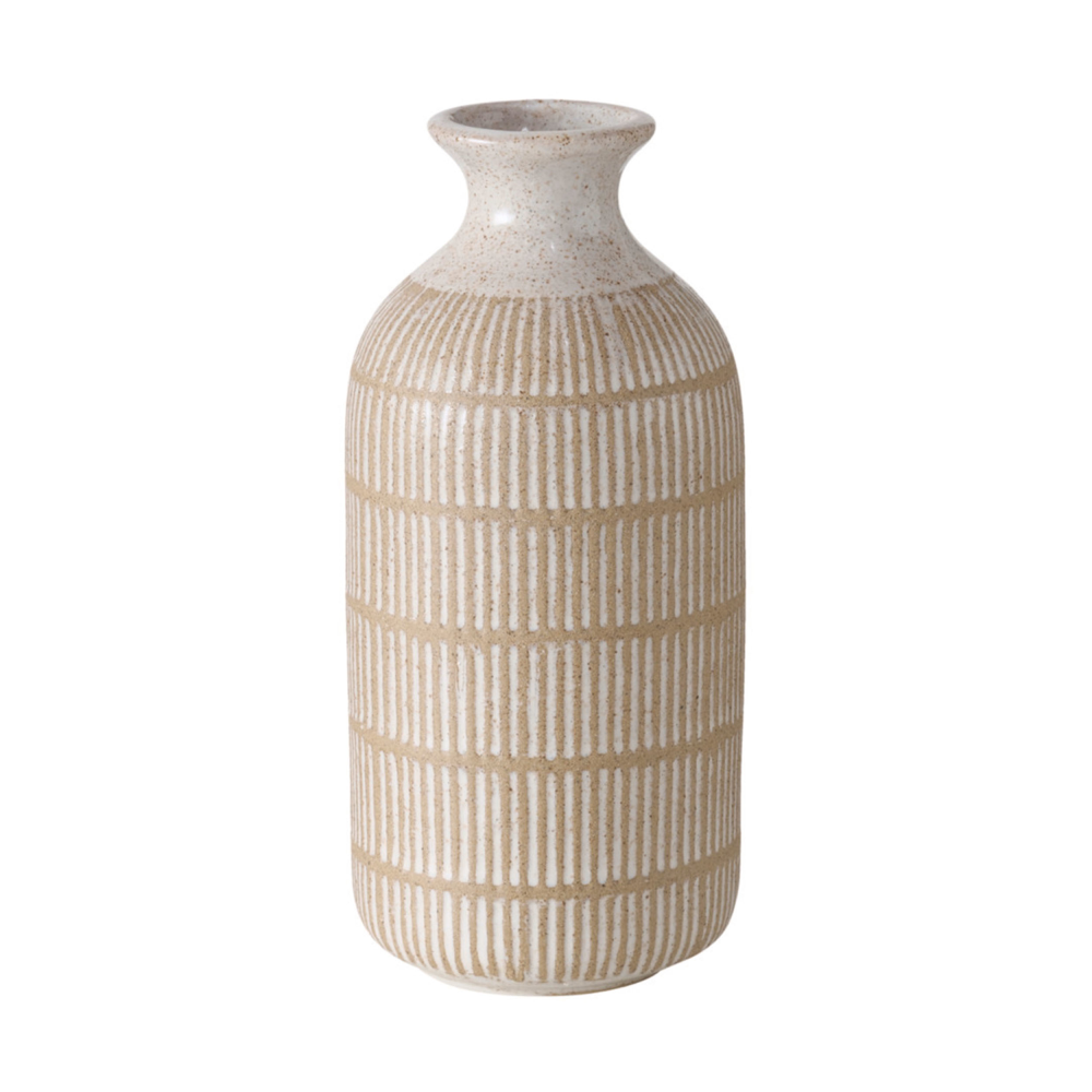 Vase Evelin creme/beige