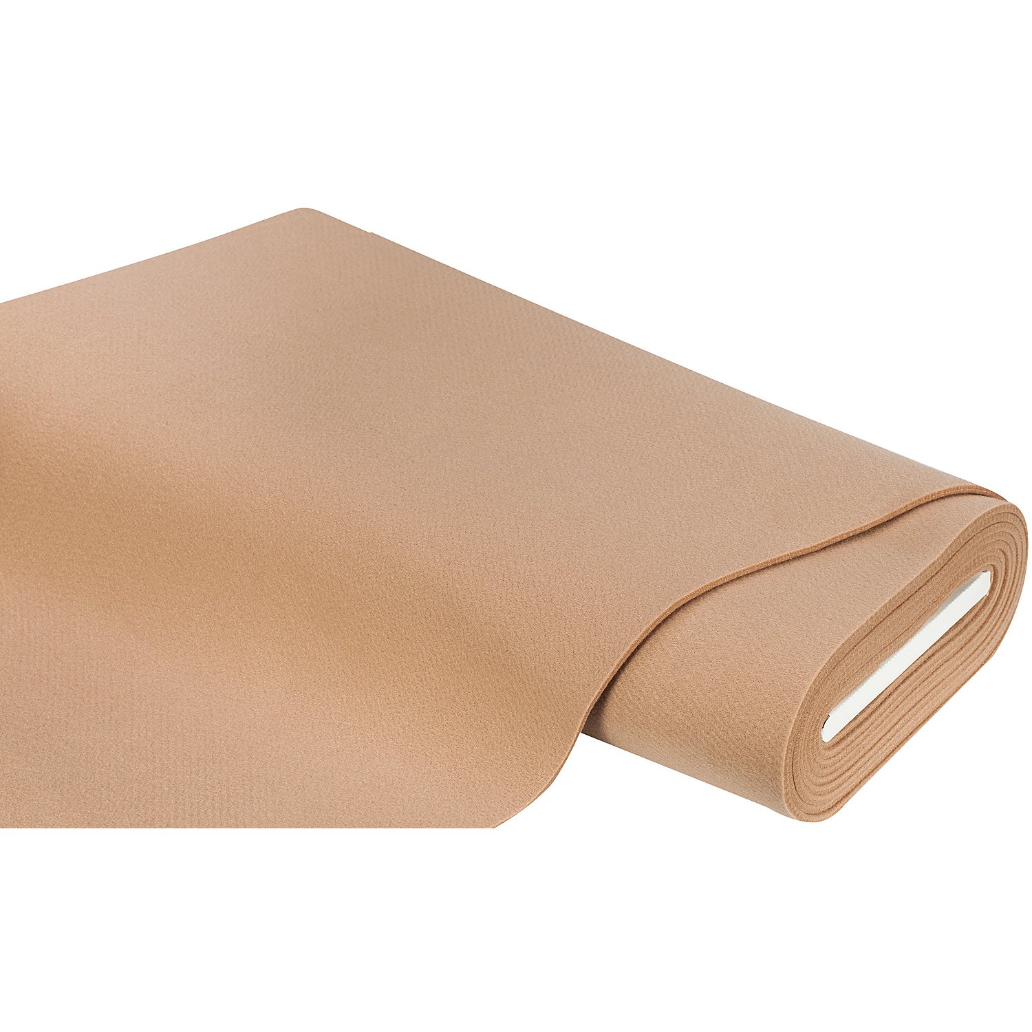 Textilfilz, Stärke 4 mm, camel