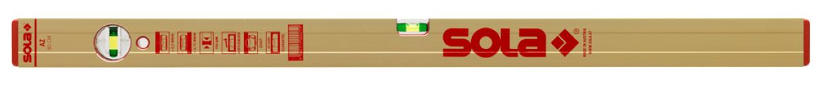 Sola 01169101 AZ380 Alu blokwaterpas 80cm (3 libellen)