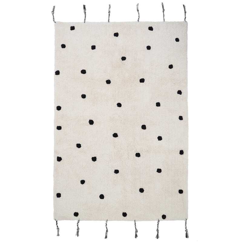 Tapis à pois 100x150cm NÜMI