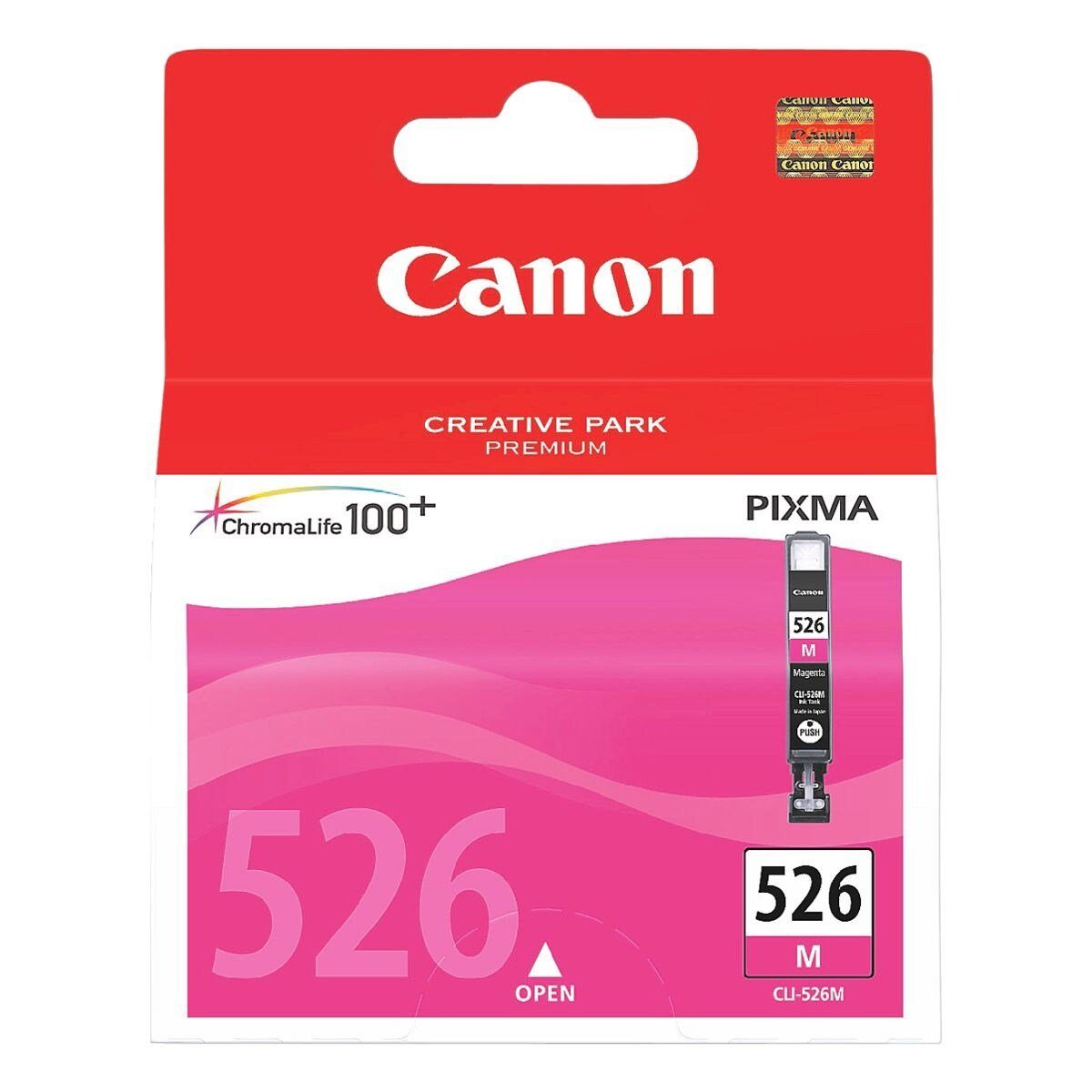 Canon CLI-526 M Tintenpatrone (Original Druckerpatrone, magenta)