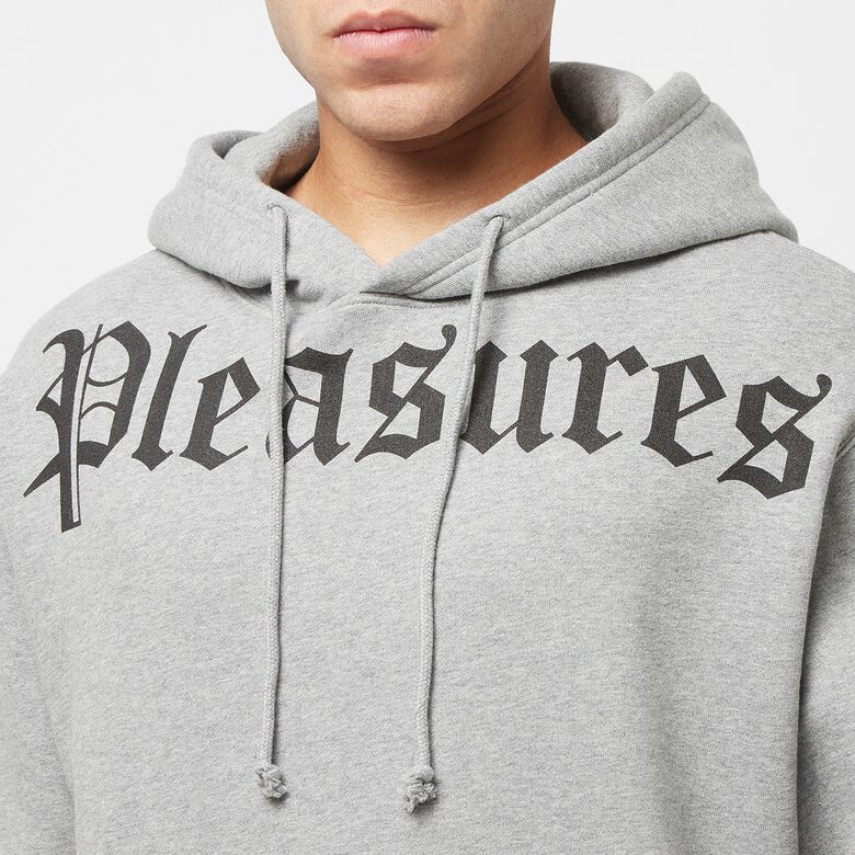 Pleasures Pub Hoodie heather grey