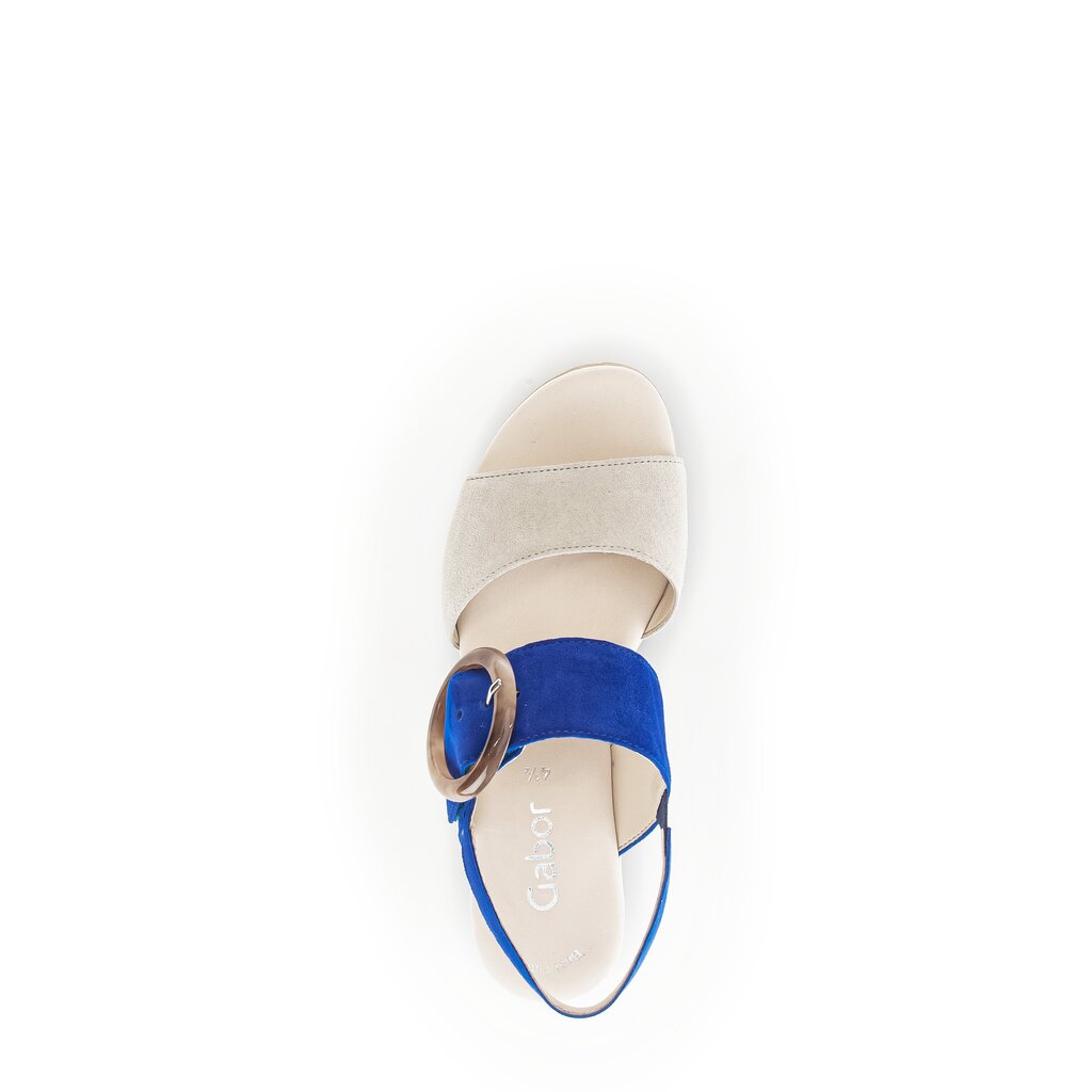 Gabor fashion Keilsandalette blau