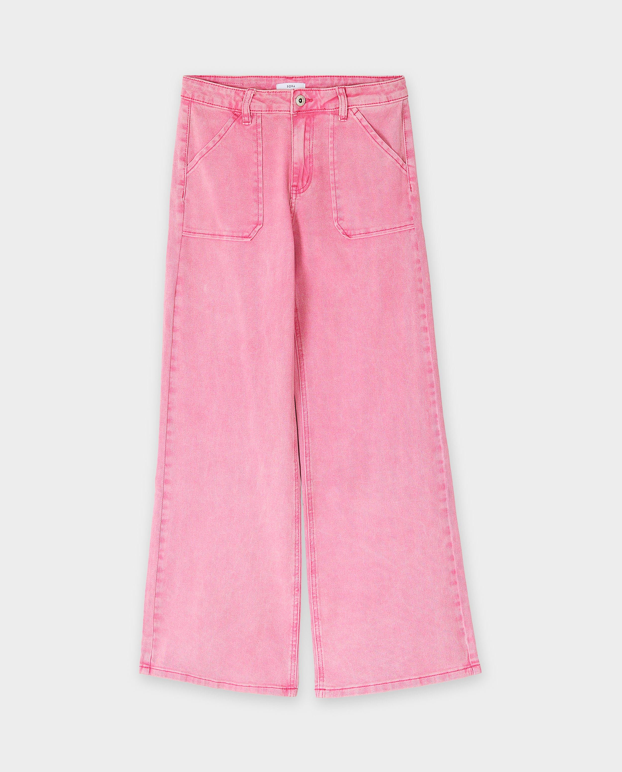 Sora Pink farmer, bő szabású, poros rózsaszín