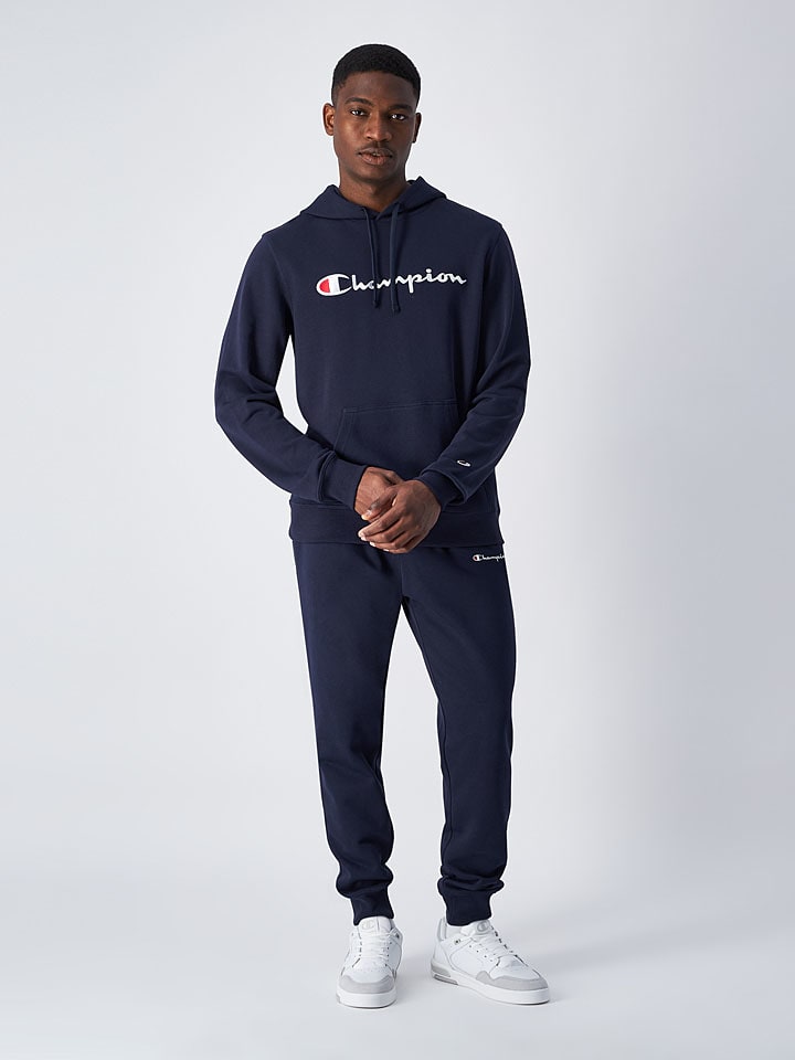 Champion Hoodie in Dunkelblau günstig kaufen