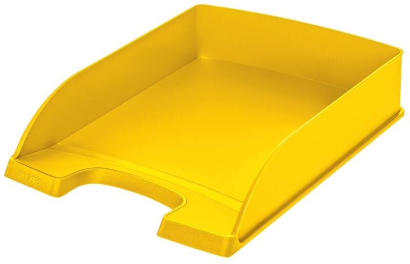 Leitz Plus Briefablage 5227 DIN A4 Gelb 25,5 x 35,7 x 7 cm