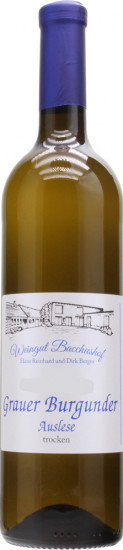 2021 Grauer Burgunder Auslese trocken - Weingut Bacchushof