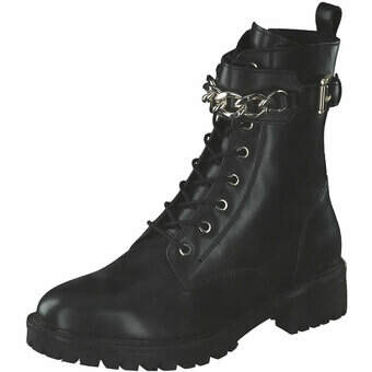 Geox D Hoara Schnürstiefelette in schwarz