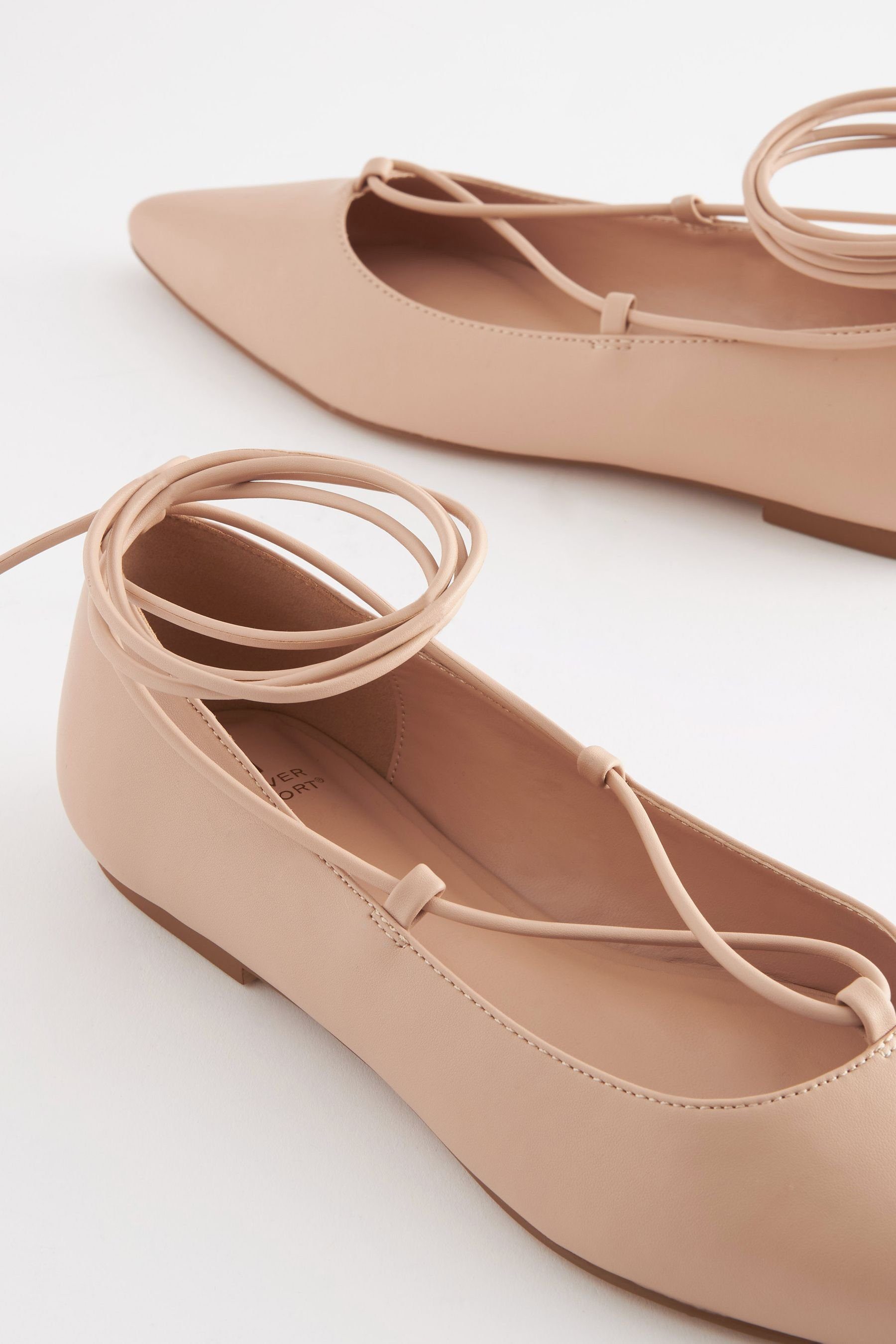 Next Forever Comfort® Stiefeletten mit Knöchelschnürung Riemchenballerina (1-tlg)