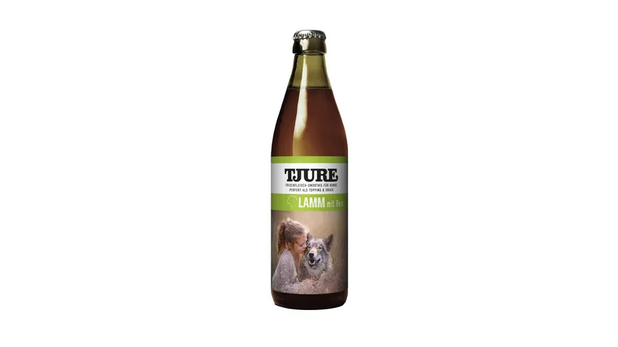 TJURE Hundesnack Frischfleisch-Smoothie Lamm & Reis 320 ml