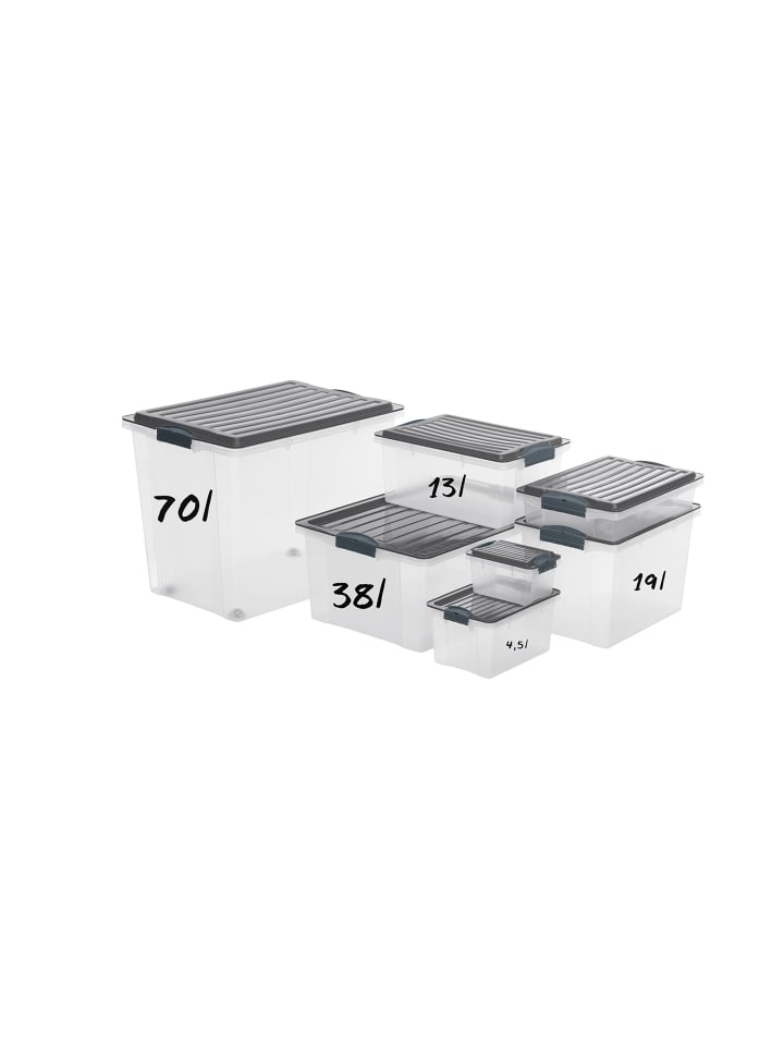 Rotho 3er Set Box 70 l COMPACT günstig kaufen onesize