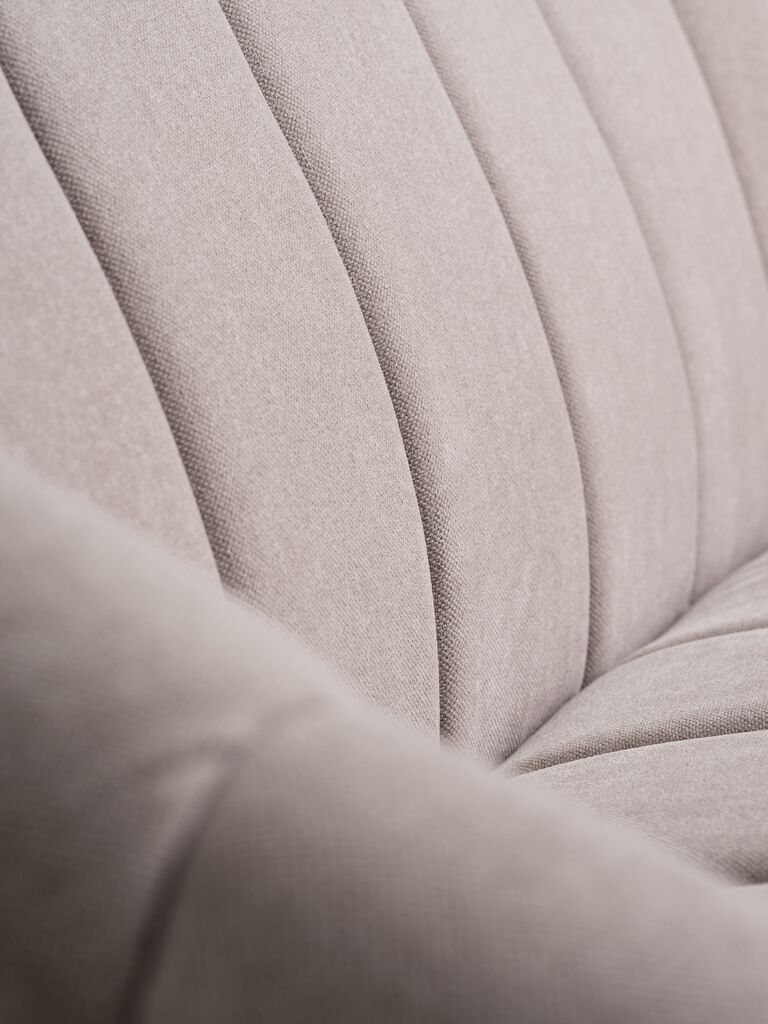 HUNDIGE HUNDIGE 2-seters sofa, beige stoff