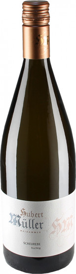 2022 Scheurebe lieblich 1,0 L - Weingut Hubert Müller
