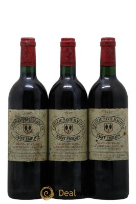 Château Pavie Macquin 1er Grand Cru Classé B  1997 - Lot de 3 Bouteilles
