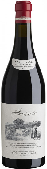 2019 Amaranto Maremma Toscana DOC - Podere San Cristoforo
