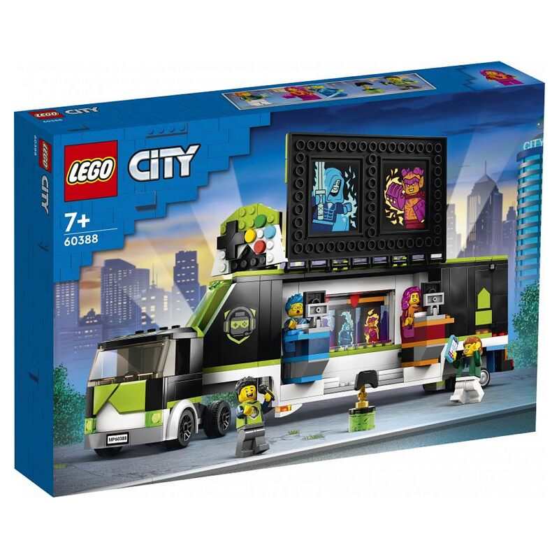 60388 Le camion de tournois de jeux vidéo LEGO City