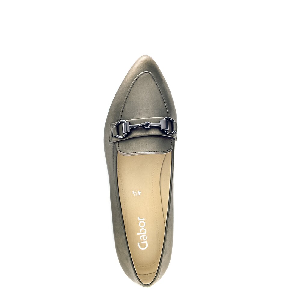 Gabor fashion Eleganter Ballerina grau