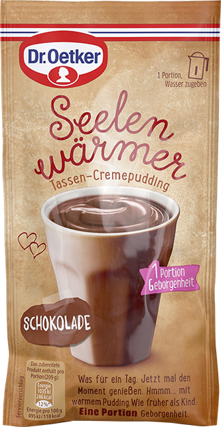 Dr. Oetker Seelenwärmer Pudding Schokolade