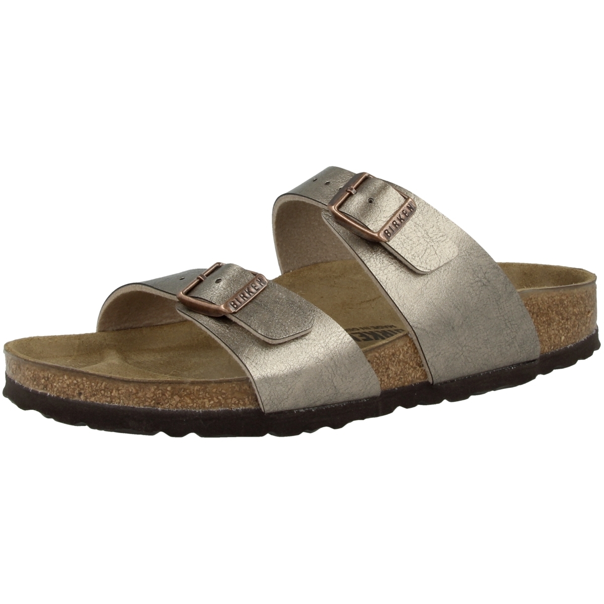 Birkenstock Sydney Birko-Flor schmal Sandale braun
