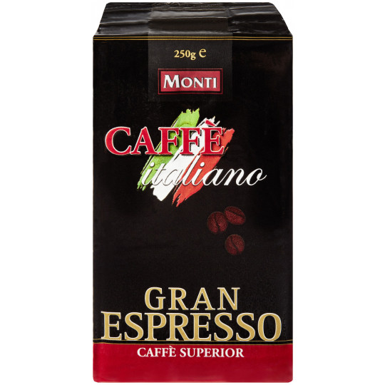 Monti Espresso Italiano gemahlen 250G