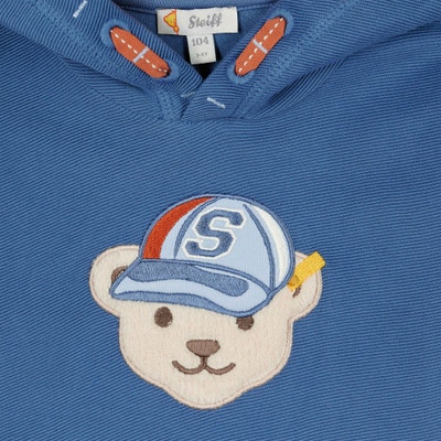 Sweatshirt, mittelblau für Jungs