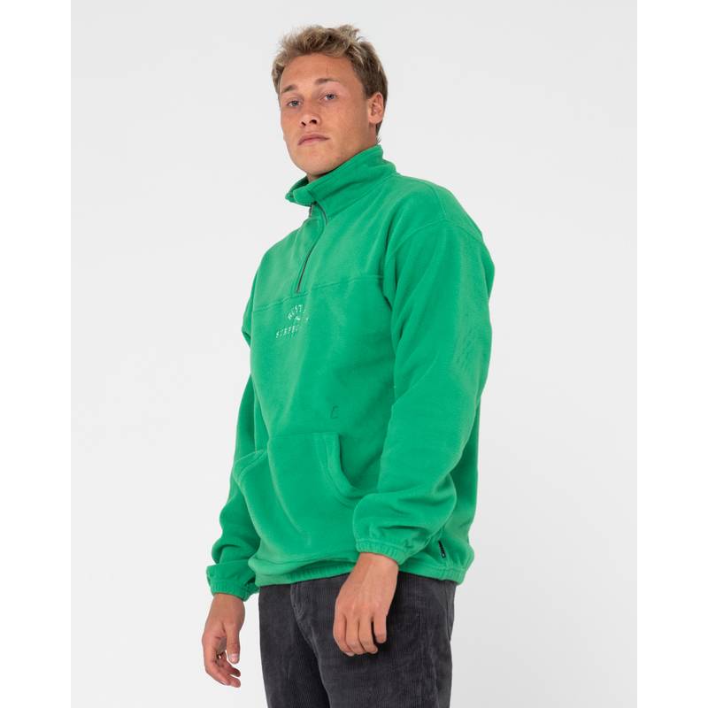 RUSTY MIDDLE SECTION CREW POLAR FLEECE Fleecepullover Herren