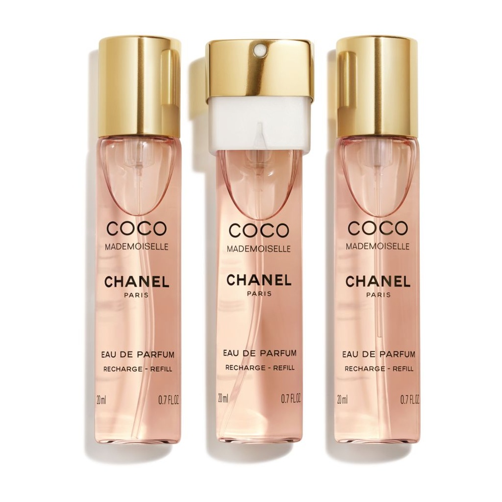 CHANEL COCO MADEMOISELLE EAU DE PARFUM TWIST AND SPRAY 3 X 20 ML