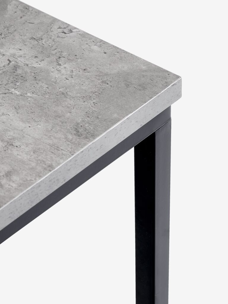 DOKKEDAL DOKKEDAL Couchtisch 75x115 in Betonfarbe