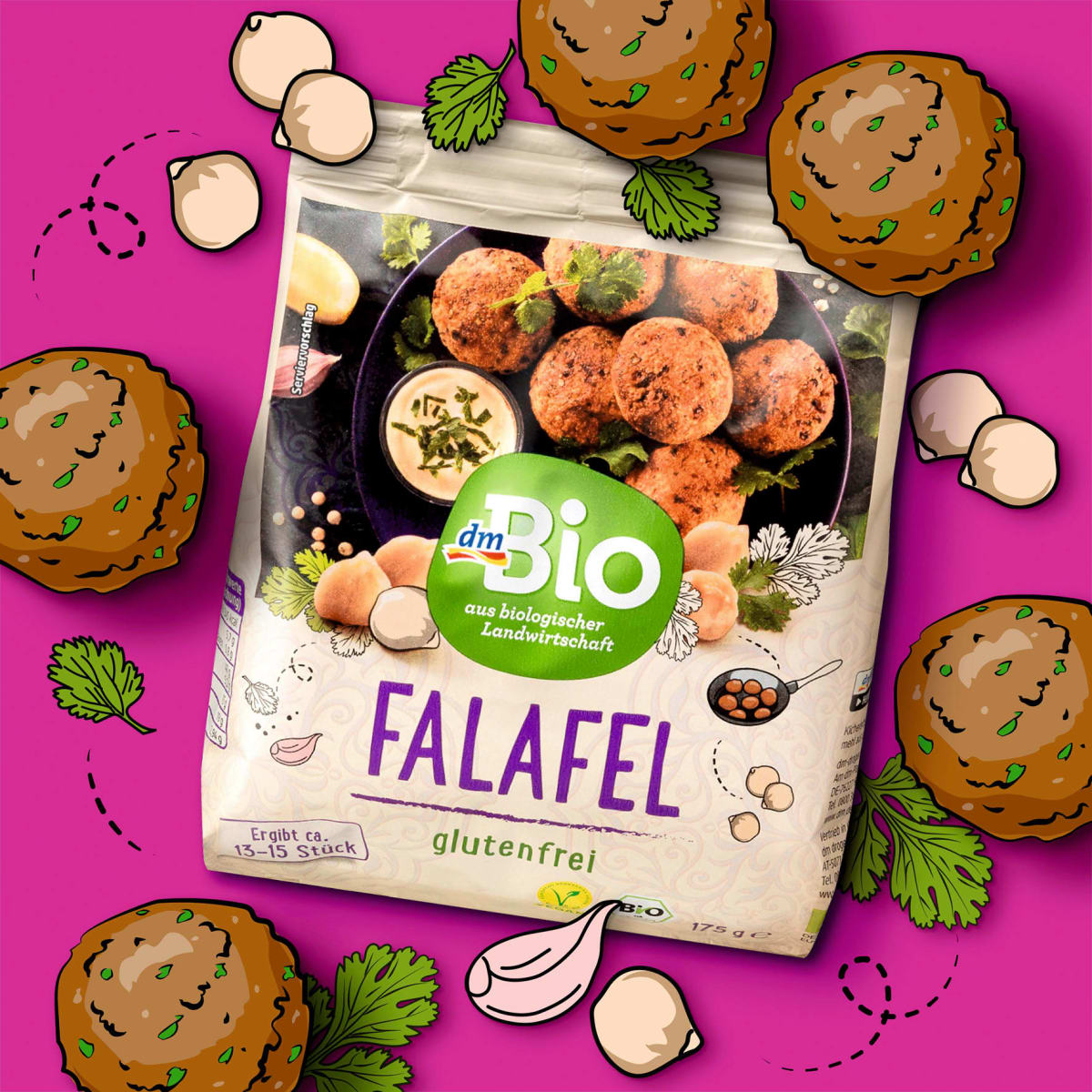 Backmischung Falafel, glutenfrei, 175 g