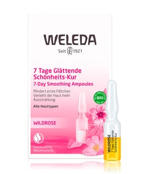 Weleda Wildrose 7 Tage Glättende Schönheits-Kur Ampullen-7 Stk