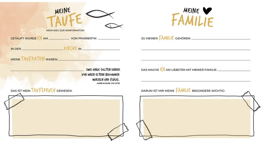 Meine Konfirmation