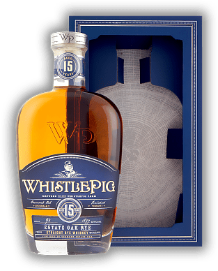 WhistlePig Estate Oak Rye 15 Years WhistlePig Estate Oak Rye 15 Years  Alter 15 J. - 0,7	 Liter - Vol 46%