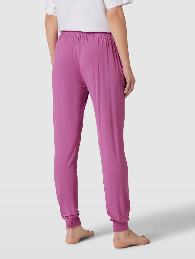 Pyjamahose mit Tunnelzug Modell 'Viola' in pink