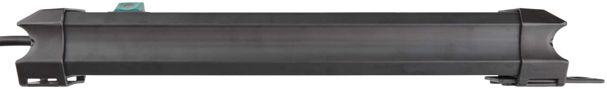 Brennenstuhl 1951160100 Premium-Line Steckdosenleiste 6-fach schwarz 3m H05VV-F 3G1.5