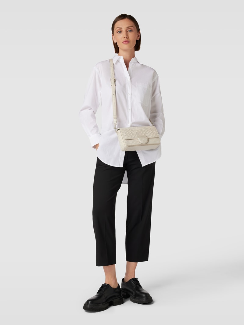 Crossbody Bag mit Schlangenmuster Modell 'PAM' in offwhite