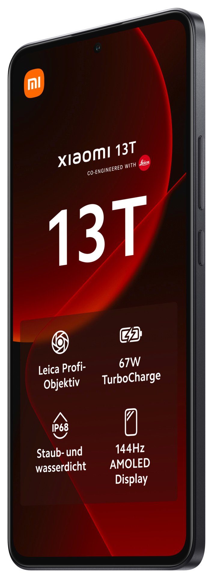 Xiaomi 13T mit 8GB RAM + 256GB internem Speicher Smartphone (16,94 cm/6,67 Zoll, 256 GB Speicherplatz, 50 MP Kamera, 16,94 cm (6,67 Zoll) 144 Hz CrystalRes AMOLED Display)